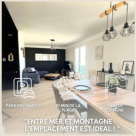 Prime - Entre Vagues Et Cimes ! Appartement Perpignan Buitenkant foto
